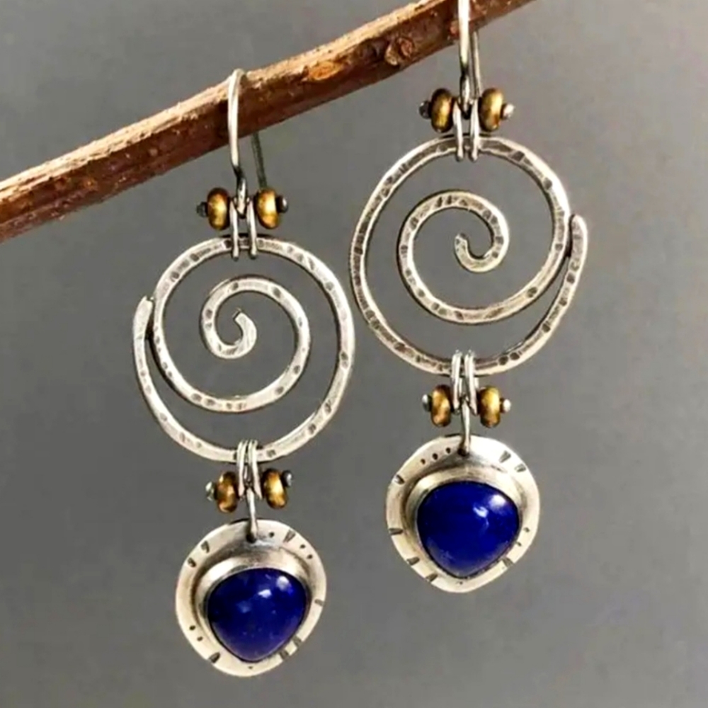 Gorgeous Vortex Antique Earrings